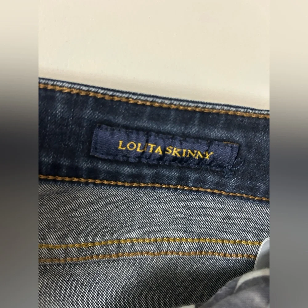Lucky Brand Lolita Skinny jeans dark blue sz 14A - Picture 4 of 6
